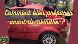 Préparation Carrosserie en détail  Corrado G60 [upl. by Akcinat]