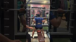 220 kg half squat 😇 youtubeshorts motivation viralvideo squat [upl. by Lemert841]