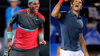 Australian Open Mens 2014 Semifinal Roger Federer vs Rafael Nadal HIGHLIGHTS HQ [upl. by Agatha456]