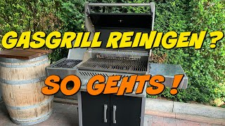 Wie reinige ich meinen Gasgrill  Tutorial zur Reinigung und Pflege eines Gasgrills  Grillreinigung [upl. by Hitt904]