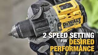 DEWALT DCD805M2TB1 20V MAX Brushless Hammer Drill Driver [upl. by Rehtul39]