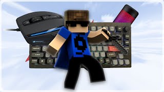 Minecraft Bedwars w Roccat Kone XTD  Hypixel bedwars [upl. by Eesak604]