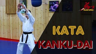 FCMKDA ACADEMY Karate kata Kanku Dai SHOTOKAN tutorial [upl. by Abell]