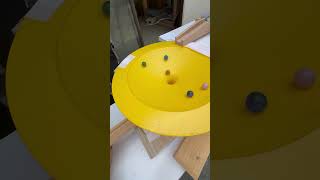 HABAs Yellow Wooden Tunnel Hole and Wavy Course satisfying haba [upl. by Seidule689]