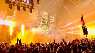 AFROJACK AT ESCAPE HALLOWEEN 2023  VIP GRIMM STAGE  FRIDAY DAY 1 ENDSET  GRAND FINALE  102723 [upl. by Sabah345]