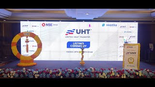 Listing Ceremony of United Heat Transfer Limited [upl. by Felizio]