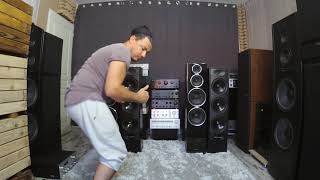 Wharfedale Valdus 500 Vs Diamond 250 on Jazz Vocal Masculin [upl. by Acnayb858]