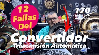 12 Fallas del Convertidor Transmisión Automática ✅ [upl. by Kcirdet]