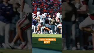 Unreal play from Jarquez Hunter auburnfootball wareagle wde collegefootball secfootball [upl. by Yug]