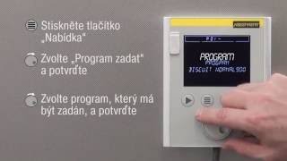 Vypalovací pece  Zadání a uložení programu u regulátorů Nabertherm B 400 C 440 P 470 [upl. by Natanoj]