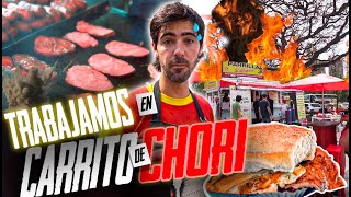 Un día entero trabajando en un Puesto de Choripanes  Locos X el Asado [upl. by Goldfarb833]