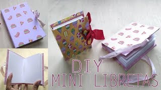 Cómo hacer un mini cuadernolibreta │Candy Bu [upl. by Akiemaj897]