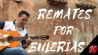 REMATES POR BULERIAS MUY FÁCILES Jerónimo de CarmenGuitarra Flamenca [upl. by Aynik]