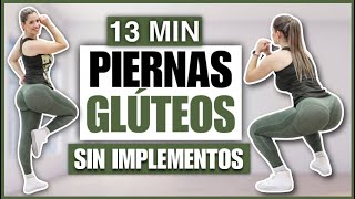 PIERNAS TONIFICADAS Y GLÚTEOS GRANDES  RUTINA DE EJERCICIOS EN CASA SIN PESAS  NatyGlossGym [upl. by Garbers614]