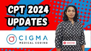 CPT 2024 Updates  Cigma Medical Coding [upl. by Aikar800]