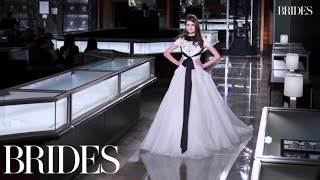 Reem Acras Wedding Dresses  Spring 2018  BRIDES [upl. by Fesuoy331]