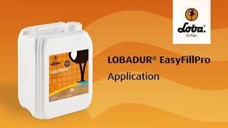 Loba Easy Fill Pro hard wood flooring gap filler [upl. by Granthem]