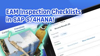 SAP EAM Inspection Checklists in SAP S4HANA [upl. by Volnak]