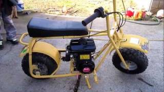 Baja Doodle bug 97cc Dirt Bike Mod 30mph TWICE THE SPEED [upl. by Oiluj]