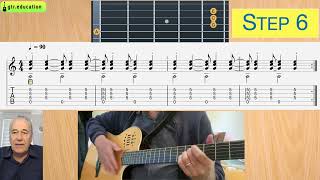 Play the Original Bossa Nova Pattern on guitar [upl. by Eras]