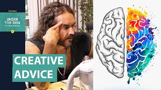 Is This Some Of The Best Advice For Creatives amp Artists  Russell Brand [upl. by Dnamron418]