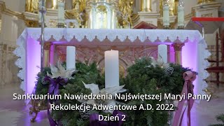 Rekolekcje Adwentowe 2022  Dzień 2  Nauka ogólna [upl. by Egiap]