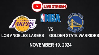 NBA LIVE LAKERS vs WARRIORS  NBA REGULAR SEASON  November 19 2024  NBA2K24 Simulation Only [upl. by Mei854]