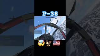 Pilot Snipe 🇺🇸P38 🇺🇸 Reversal defense WarthunderSB🤯🦅👹milsim simulação p38 dogfight warthunder [upl. by Hock]