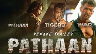 pathan remake trailer  2024  pathan 2  tiger 3  war [upl. by Siahc]