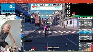 🥈 Zwift Epic Race  Leith Hill After Party 20240804 [upl. by Regdirb]