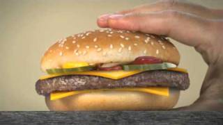 McDonalds Australia Quarter Pounder  Food Only [upl. by Lynette]