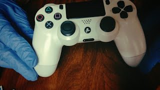 ASMR  Cleaning a PS4 Controller No Talking [upl. by Nehcterg]