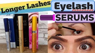 How to Grow Longer Eyelashes  Babe Lash GrandeLash MD RevitaLash LiLash Latisse Review [upl. by Ydrah]