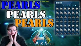 How to Get an Insane Amount of Pearls  The Best Pearl Location on Ark ASA Still [upl. by Atinid]