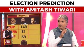 Maharashtra Polls 2024 Amitabh Tiwari Analyses Election Scenarios amp Predicts Outcomes  India Today [upl. by Amsab]