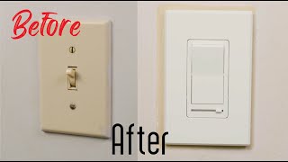 How To Install Dimmer Switch Easy Simple [upl. by Nithsa]