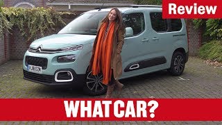 2020 Citroen Berlingo MPV review – why its the best MPV on sale today  What Car [upl. by Eilahs]