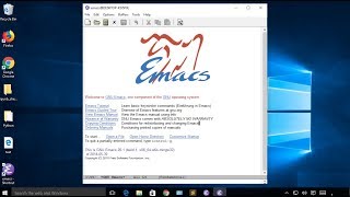 How to Install Emacs on Windows 10 [upl. by Patterman]