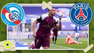 Strasbourg vs PSG  LIGUE 1 HIGHLIGHTS  4102021  beIN SPORTS USA [upl. by Nospmas61]