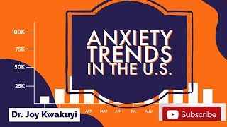 Trends In The Incidence Of Anxiety In The US [upl. by Acirtap444]