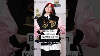 Billie Eilish endorses Kamala Harris [upl. by Luba356]