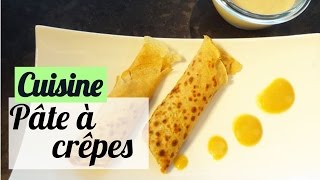 La pâte à crêpes au lait davoine  Recette minceur [upl. by Yetak]