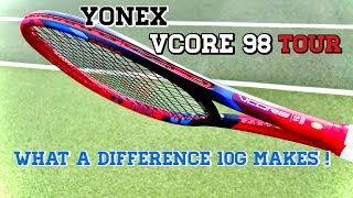 Yonex Vcore 98 Tour review [upl. by Dehnel925]