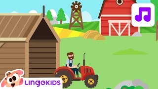 OLD MACDONALD HAD A FARM 🚜🐮 Nursery Rhymes amp Kids Songs  Lingokids [upl. by Arrekahs]