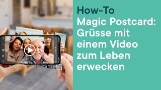 ifolor Tutorials  Magic Postcard  Grüsse mit einem Video zum Leben erweckt [upl. by Amles]