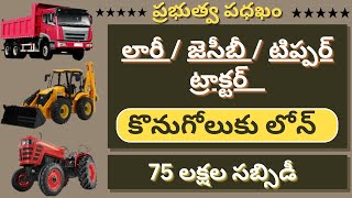 subsidy loans scst corporation loan detailsAntharnetra [upl. by Ayam746]