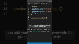 Style The Bootstrap Navbar By Rewriting Bootstrap Classes bootstrap react [upl. by Avevoneg627]