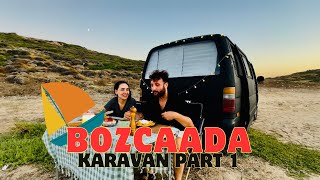 Bozcaada karavan kampı  Eylül 2024 [upl. by Nahsin]