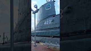 USS Torsk submarine  Historic ships in Baltimore MD ship submarine historical baltimore [upl. by Ardnasac263]