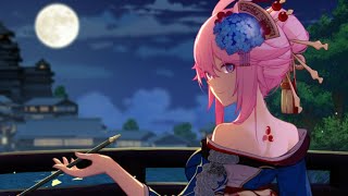 Honkai Impact  Double Cherry Blossoms Lyrics [upl. by Eetsud588]